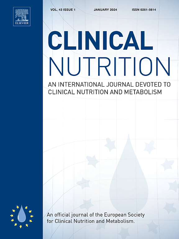 Go to journal home page - Clinical Nutrition